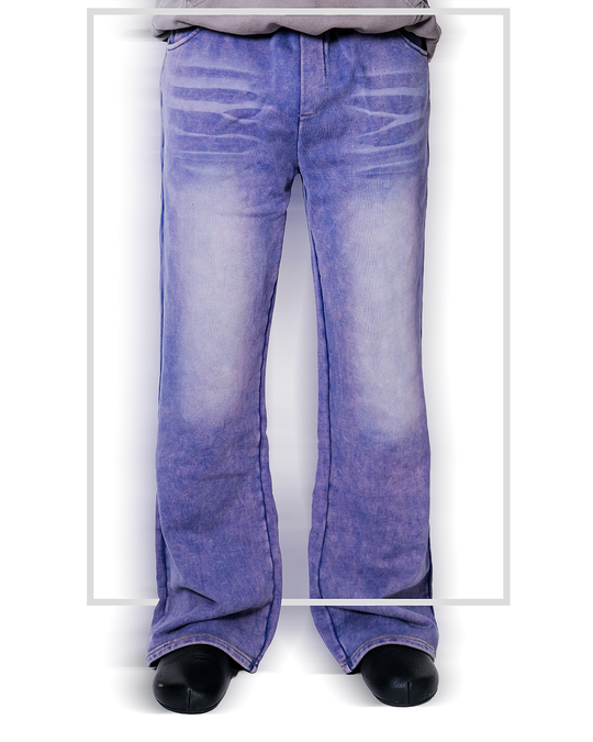 Jweatpants in 'Sunset Azul' (Indigo Blue)