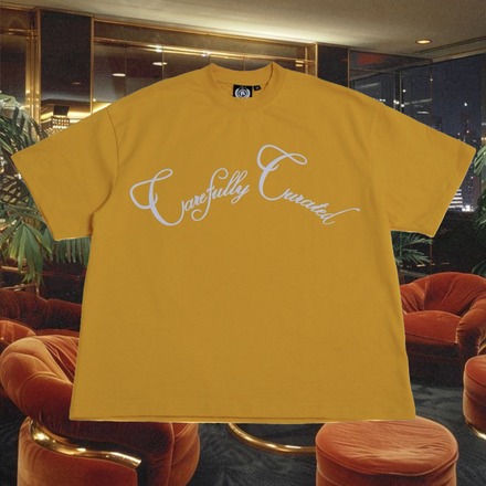 Sunset Logo Shirt in Gold