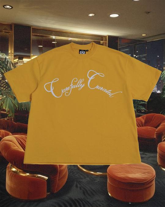Sunset Logo Shirt in Gold