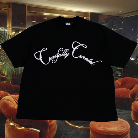 Sunset Logo Shirt in Black