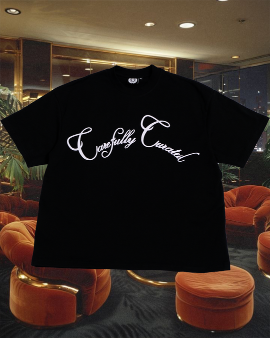 Sunset Logo Shirt in Black