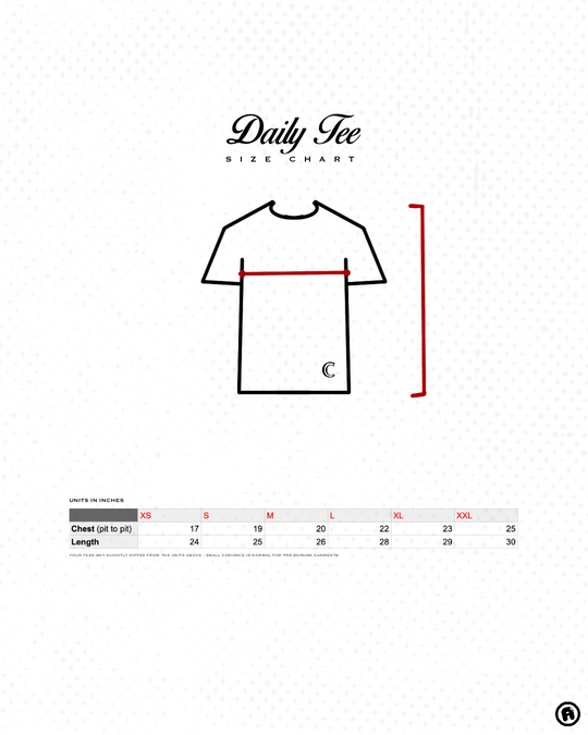 Daily Tee (3-Pack) in Black
